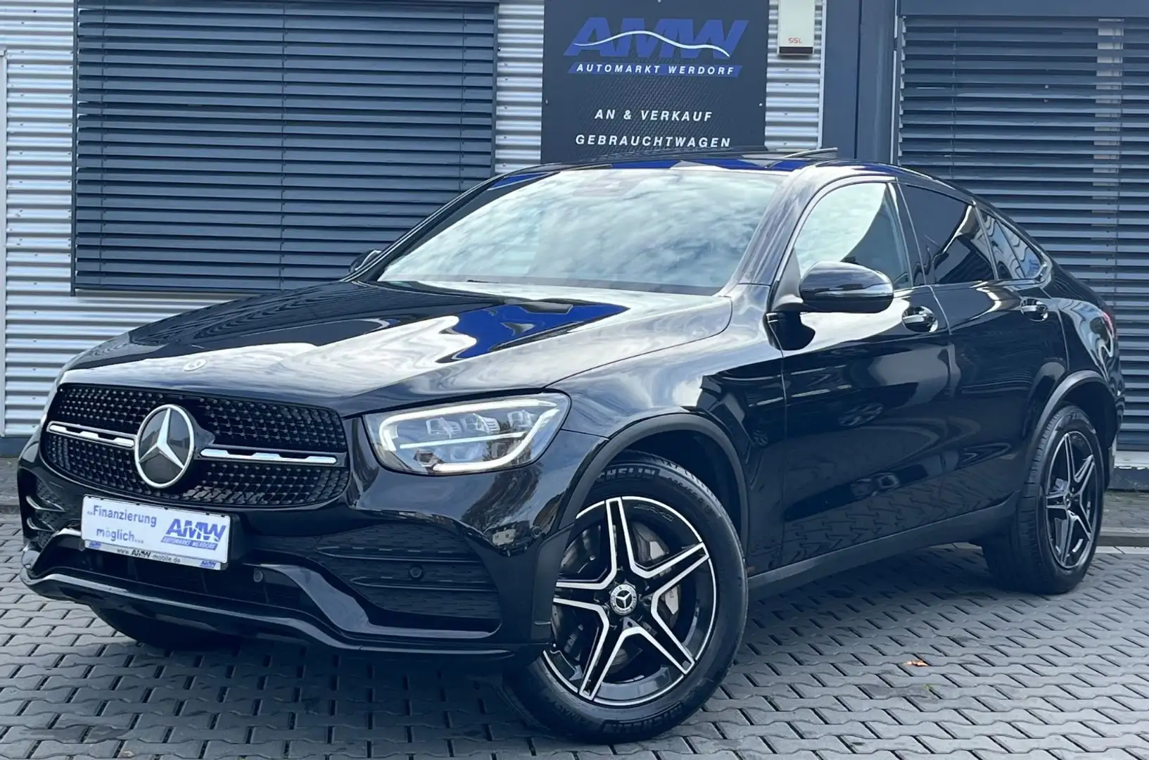 Mercedes-Benz GLC 220 d Coupe AMG NIGHT*AHK*LED*sDACH*MEMORY*K Noir - 2