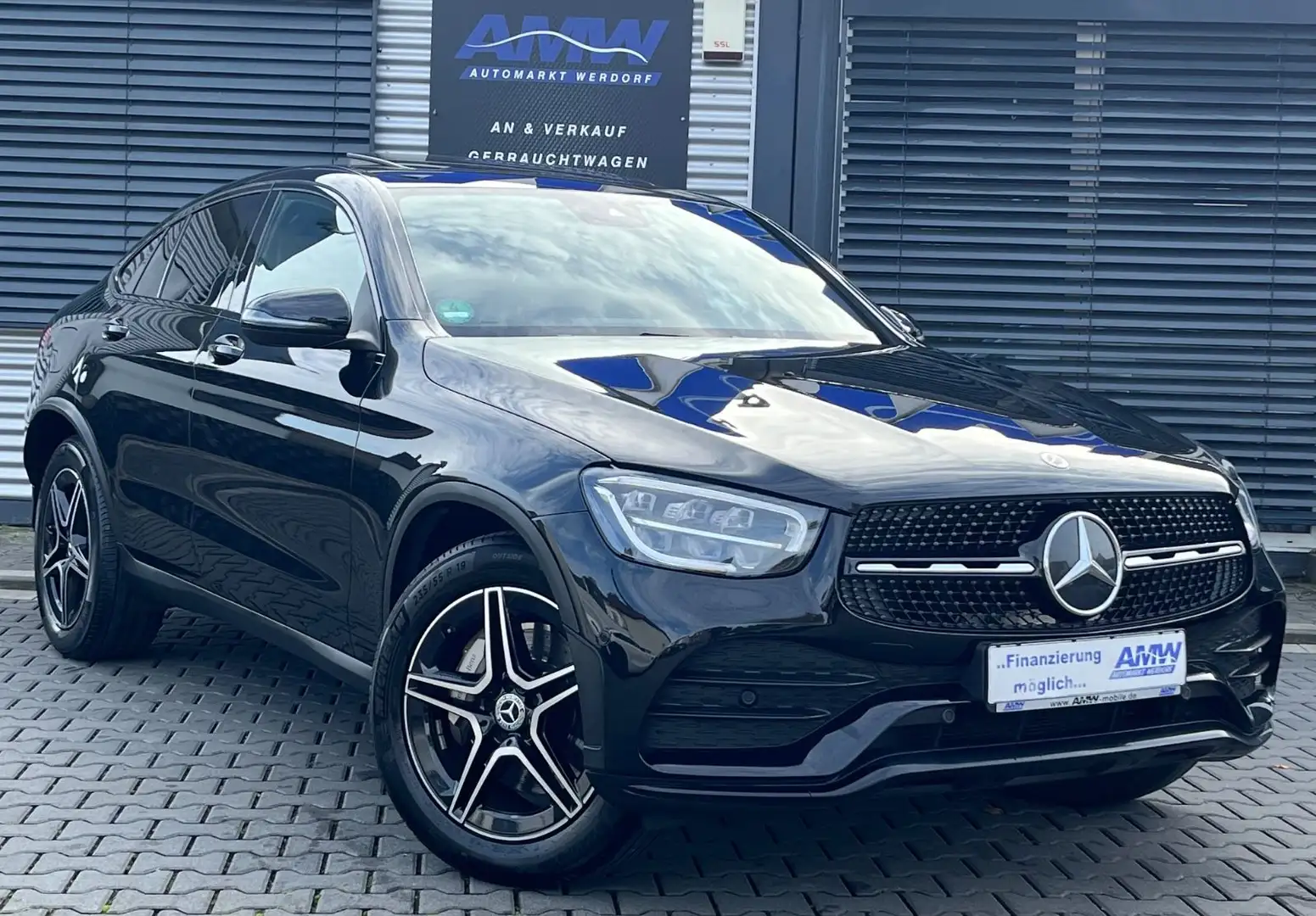 Mercedes-Benz GLC 220 d Coupe AMG NIGHT*AHK*LED*sDACH*MEMORY*K Noir - 1