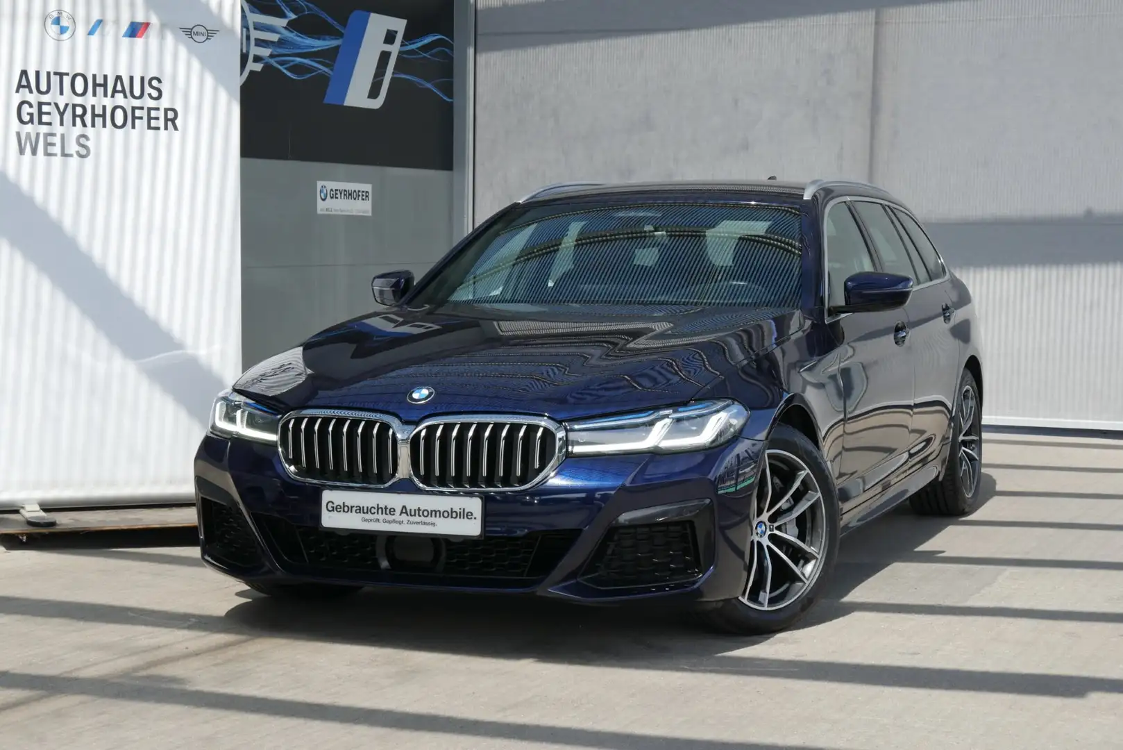 BMW 540 540d xDrive Bleu - 2