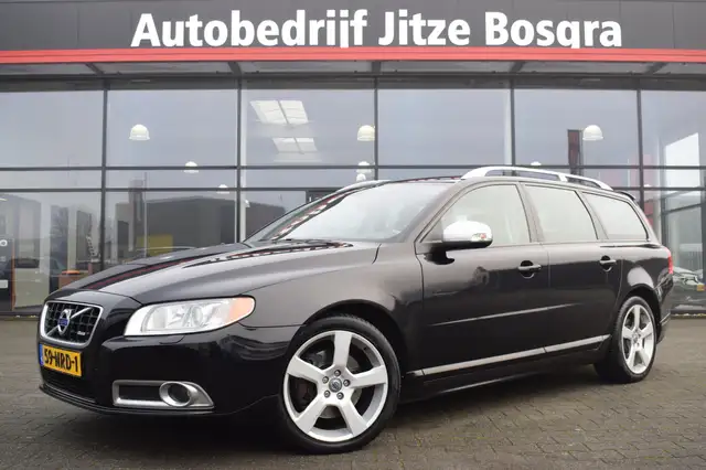 Volvo V70 2.0T 200pk R-Design Zwart Leder | Xenon | High Per
