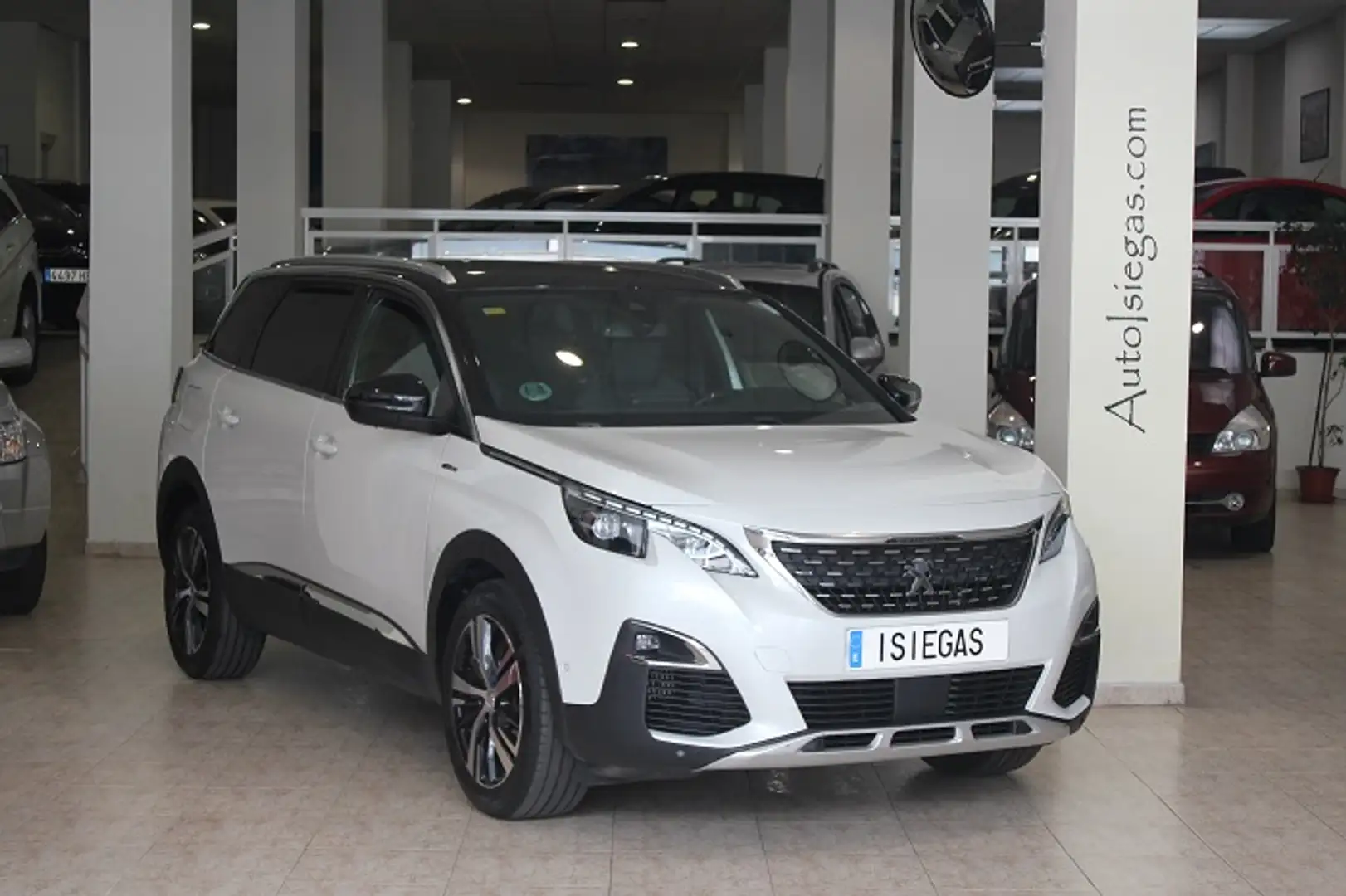 Peugeot 5008 1.6BlueHDi S&S GT-Line EAT6 120 Wit - 1