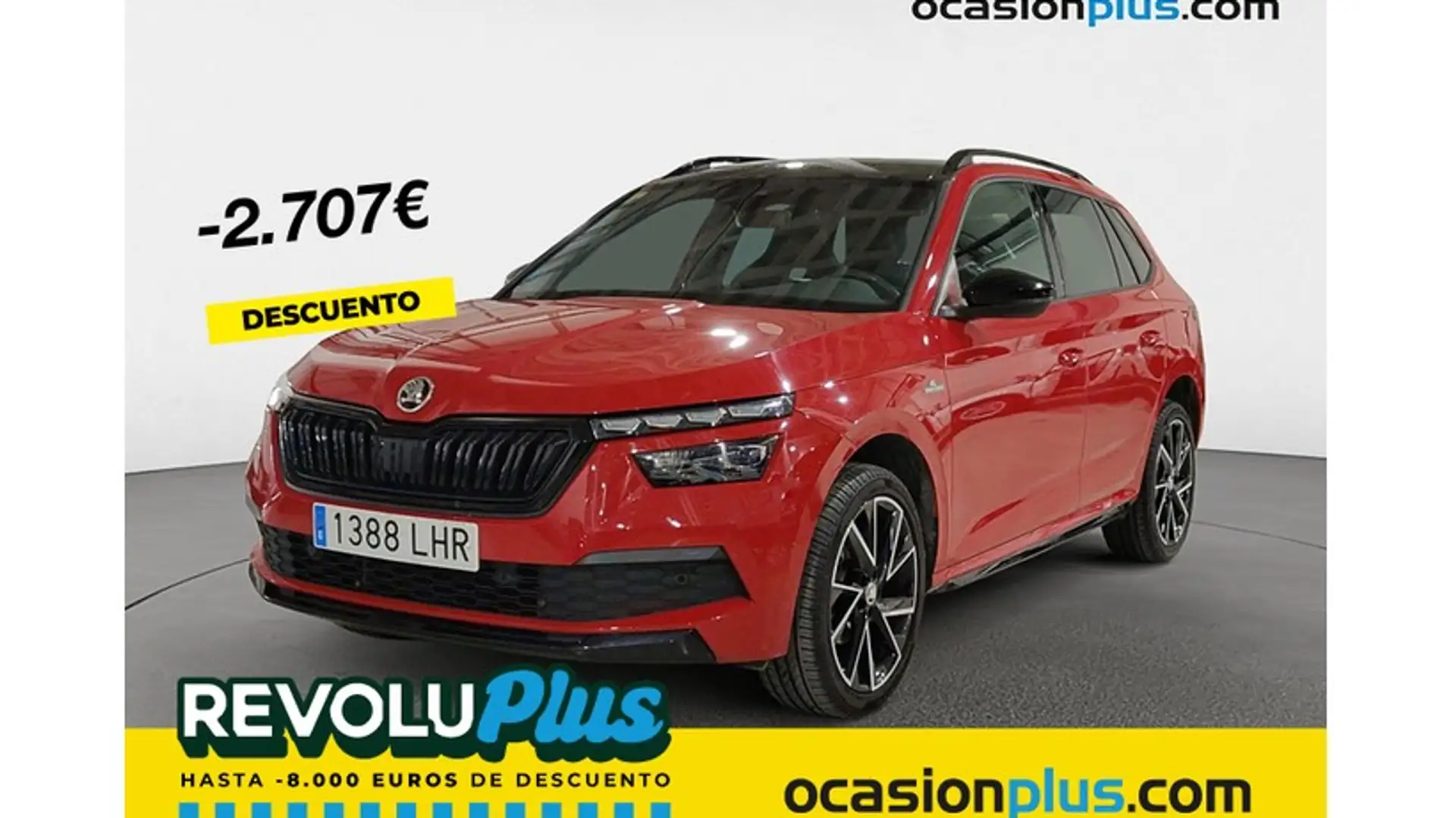 Skoda Kamiq 1.0 TSI Montecarlo DSG 85kW Rood - 1