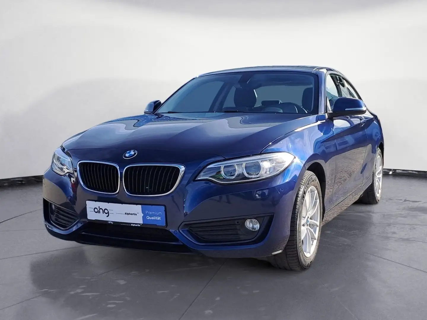 BMW 220 i Coupe Advantage Navigation/Anhängerkupplung Blau - 2