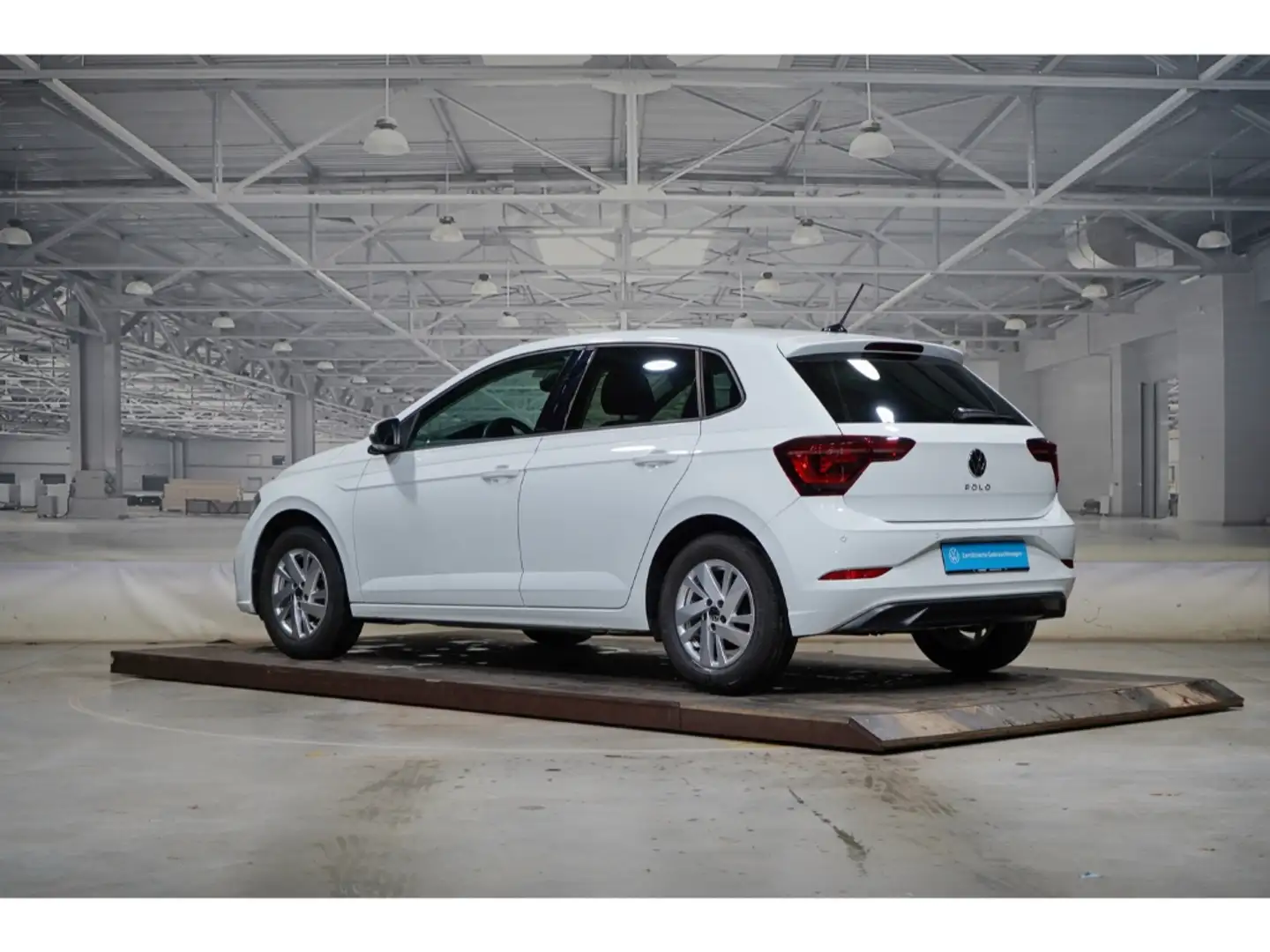 Volkswagen Polo 1,0 TSI DSG Style ACC Matrix Navi Carplay Weiß - 2