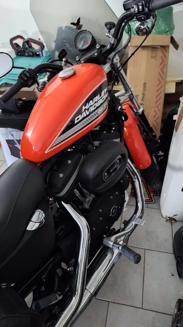Harley-Davidson XL 883 883R Oranj - 2