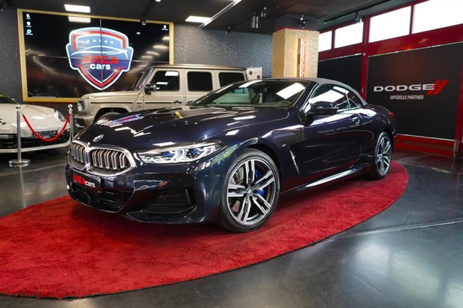 BMW 840 d xDrive Cabrio M-SPORT LED HUD H&K 360° Schwarz - 2