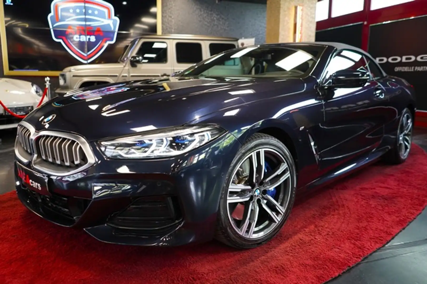 BMW 840 d xDrive Cabrio M-SPORT LED HUD H&K 360° Schwarz - 1