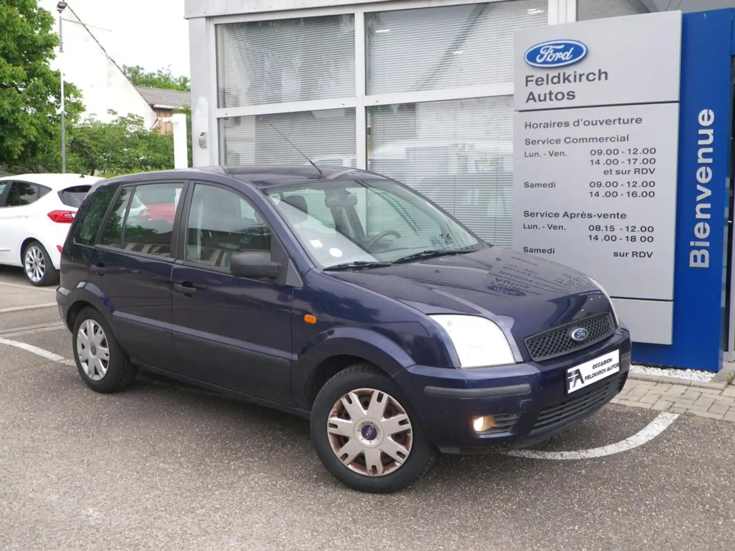 Ford Fusion 1.4 16V 80 BV5 Blau - 1