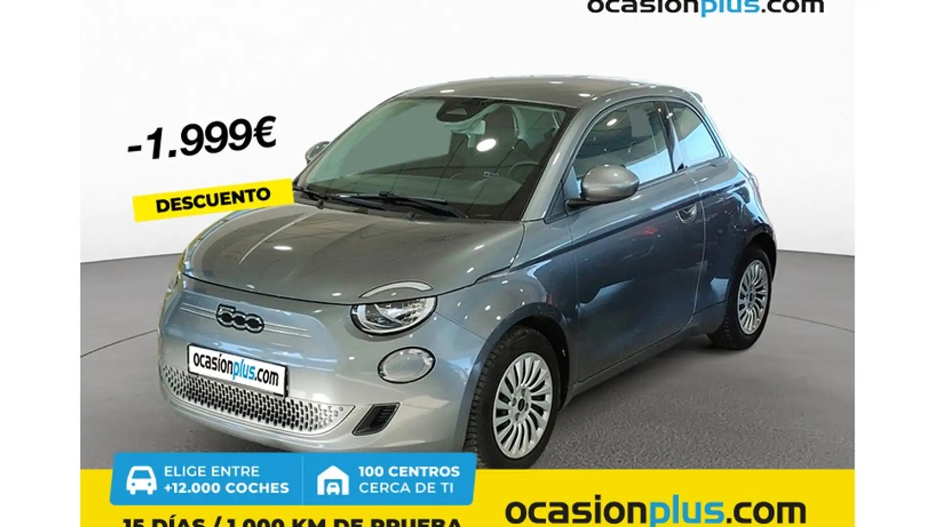 Fiat 500e 70Kw Action Сірий - 1