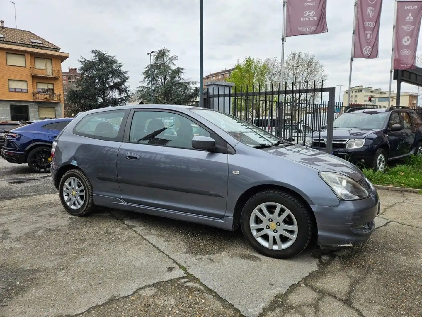 Honda Civic 1.7 16V CTDi cat 3 porte Sport Grigio - 2