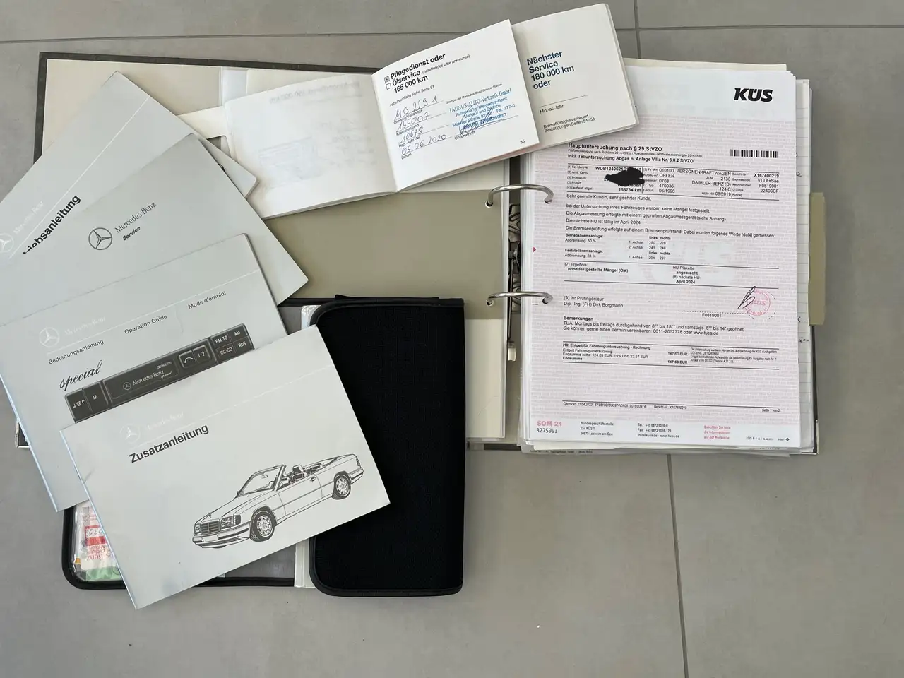 Mercedes-Benz E 220 ClassicData 2+, top Zust., Historie, Scheckheft, Sommer- und Sammlerfahrzeug, foto 8
