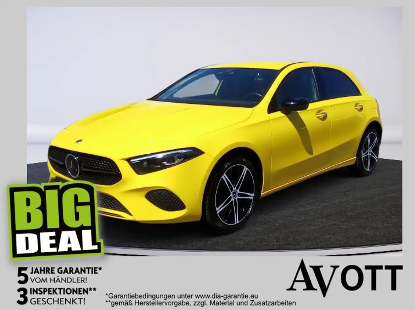 Mercedes-Benz A 250 e Progressive+Night Gelb - 1