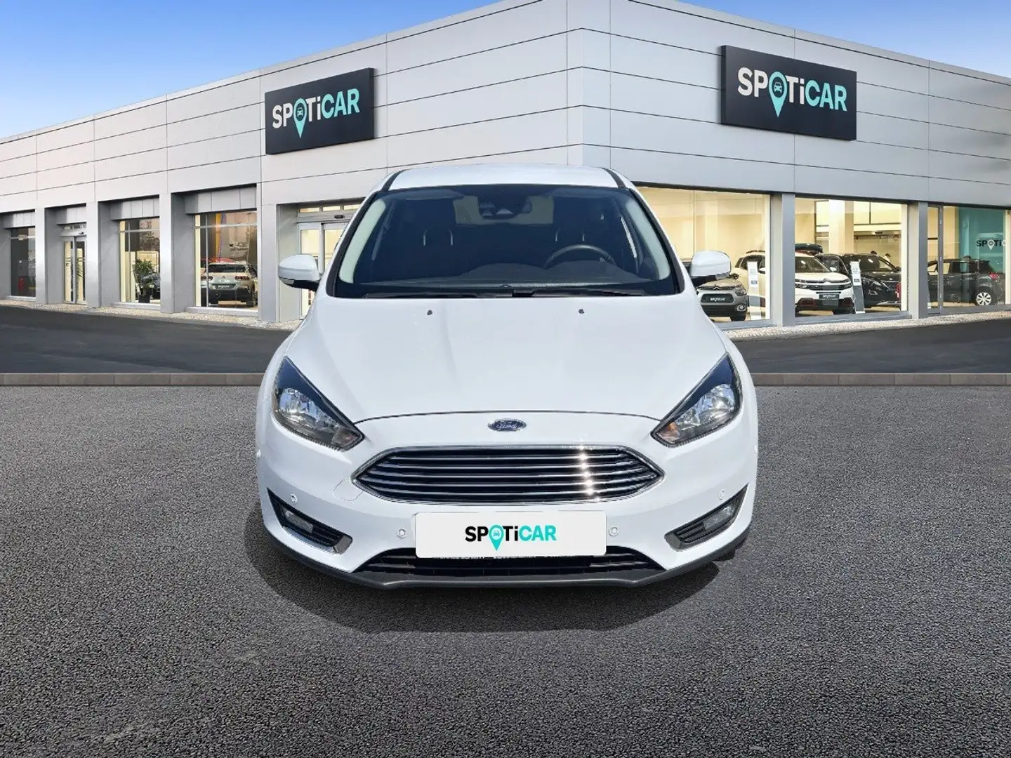 Ford Focus 1.0 EcoBoost Start-Stopp-System Titanium Blanc - 2
