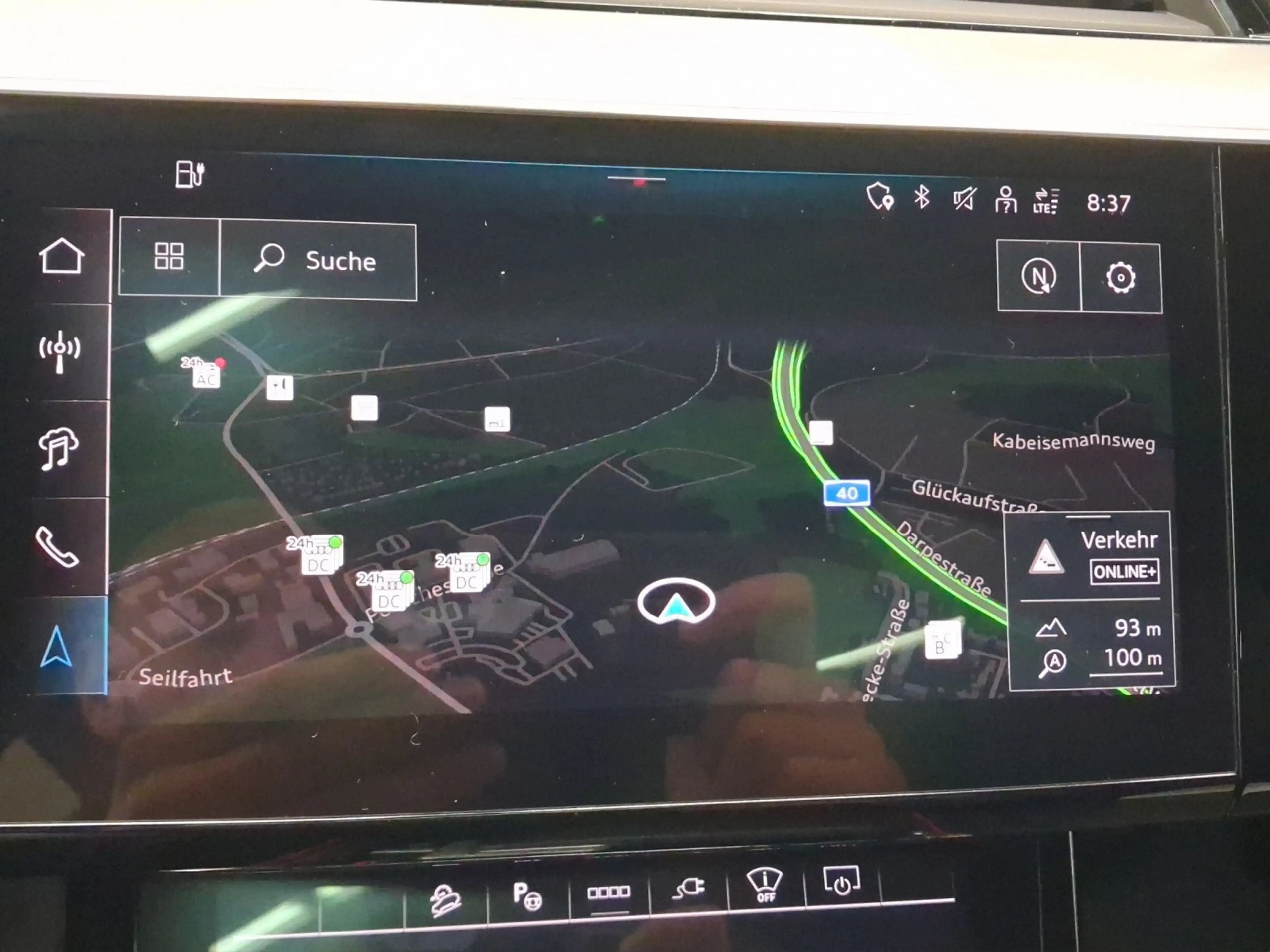 Audi Q8 e-tron 55 Q S LINE PANO AHK MATRIX PDC+ BuO — photo 14