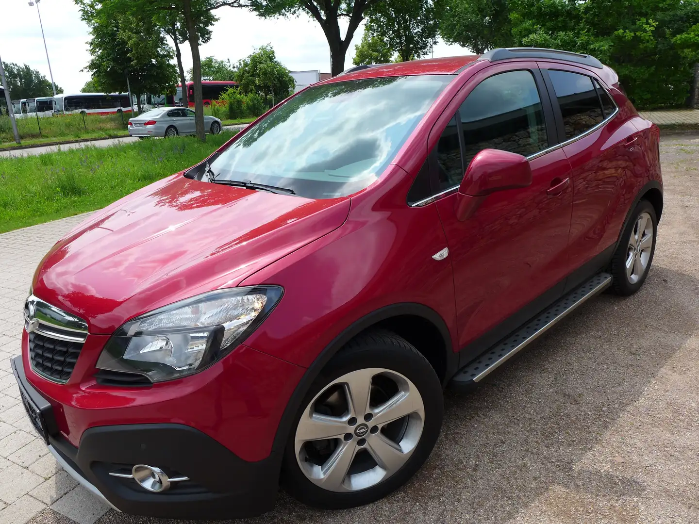 Opel Mokka 1.4 Turbo *Innovation*Leder*Navi*Tempom*Kamera*OPC Rot - 1