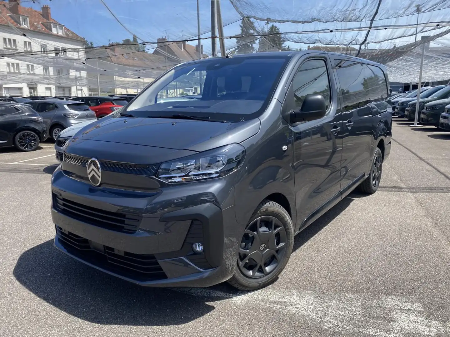 Citroen Jumpy III CABINE APPROFONDIE XL BLUEHDI 180 EAT8 5PL PACK CAMERA / CONFORT / CONNECTIVITE Gris - 2