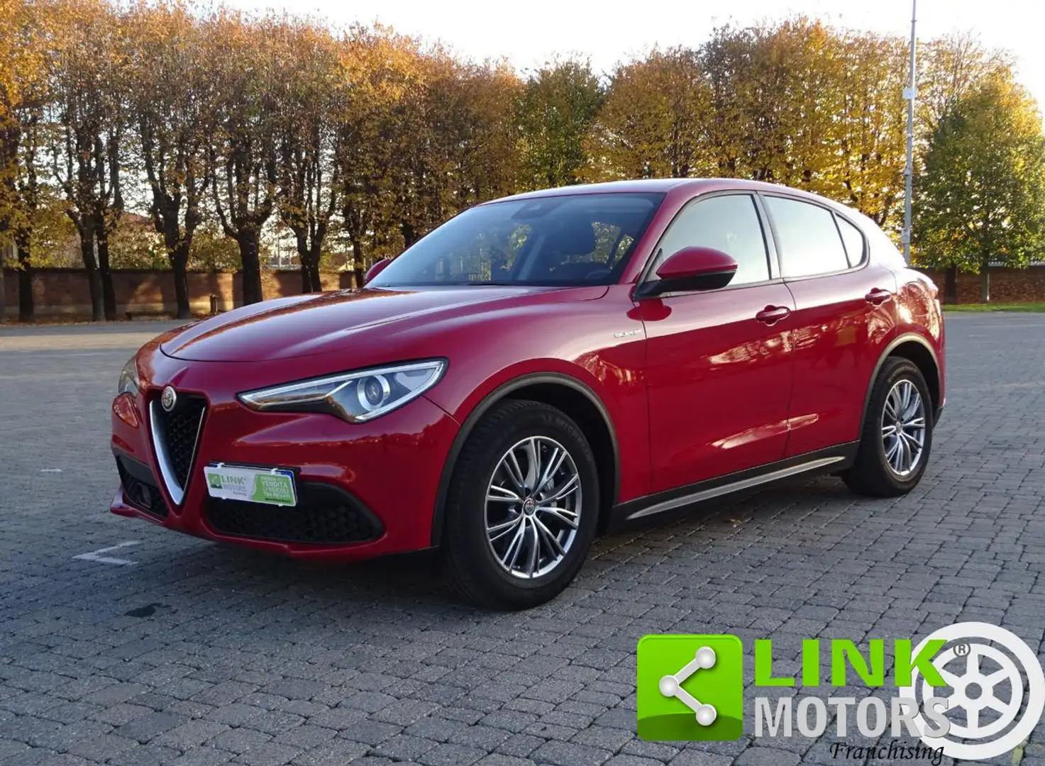 Alfa Romeo Stelvio 2.2 Turbodiesel 160 CV AT8 RWD Super Rosso - 1