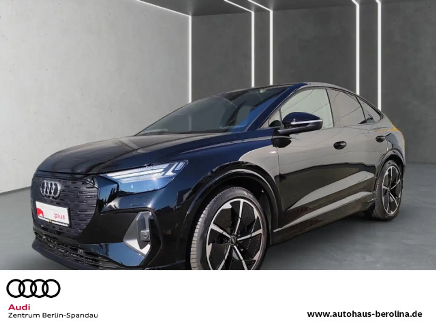 Audi Q4 e-tron 50 qu. S line *PANO*SONOS* Zwart - 1