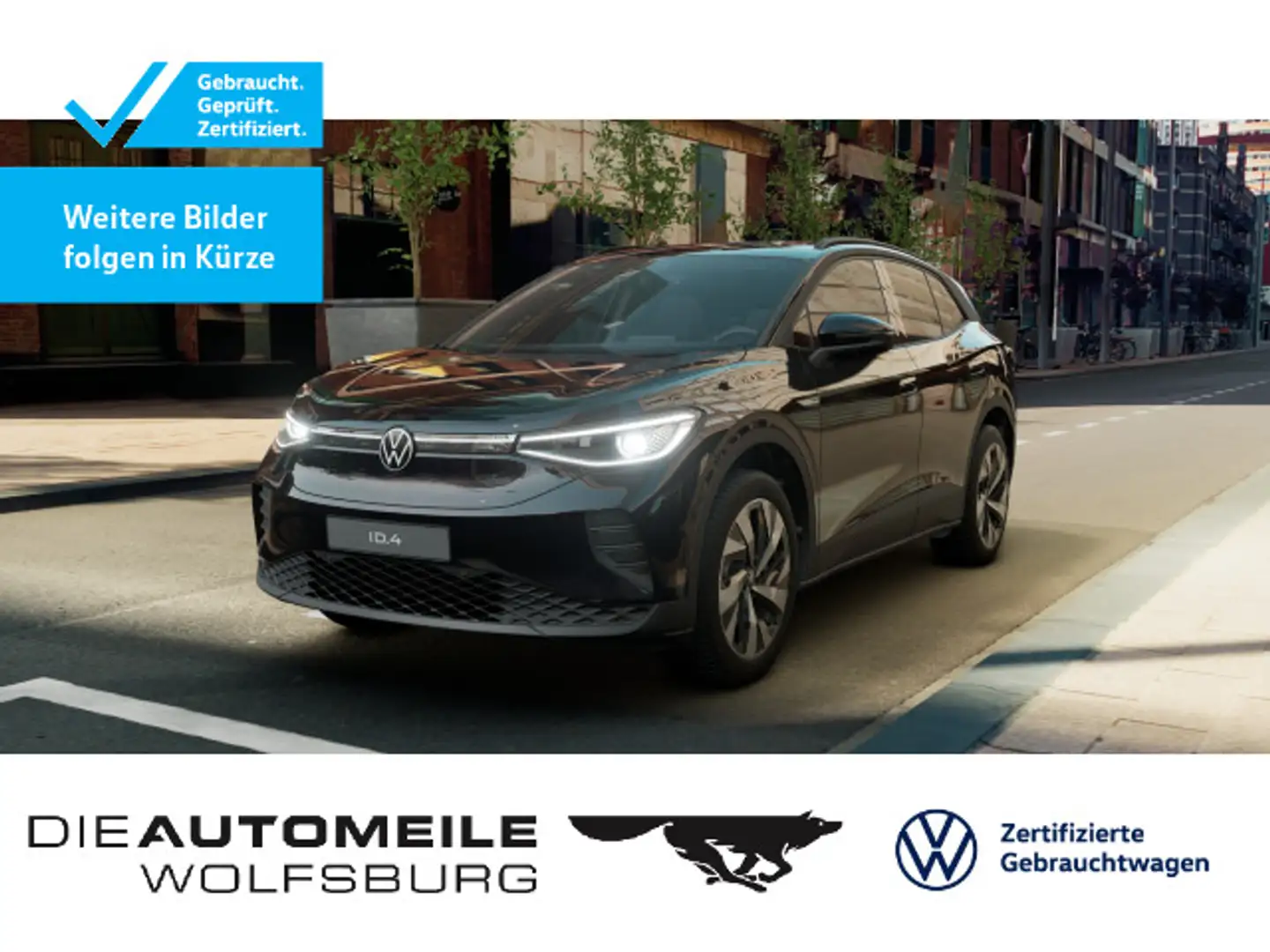 Volkswagen ID.4 Pro Performance AHK/Matrix/ACC Schwarz - 1