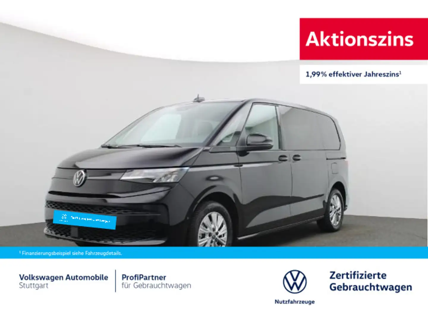 Volkswagen T7 Multivan DSG 2.0 TDI Euro 6e LED AHK Navi Schwarz - 1