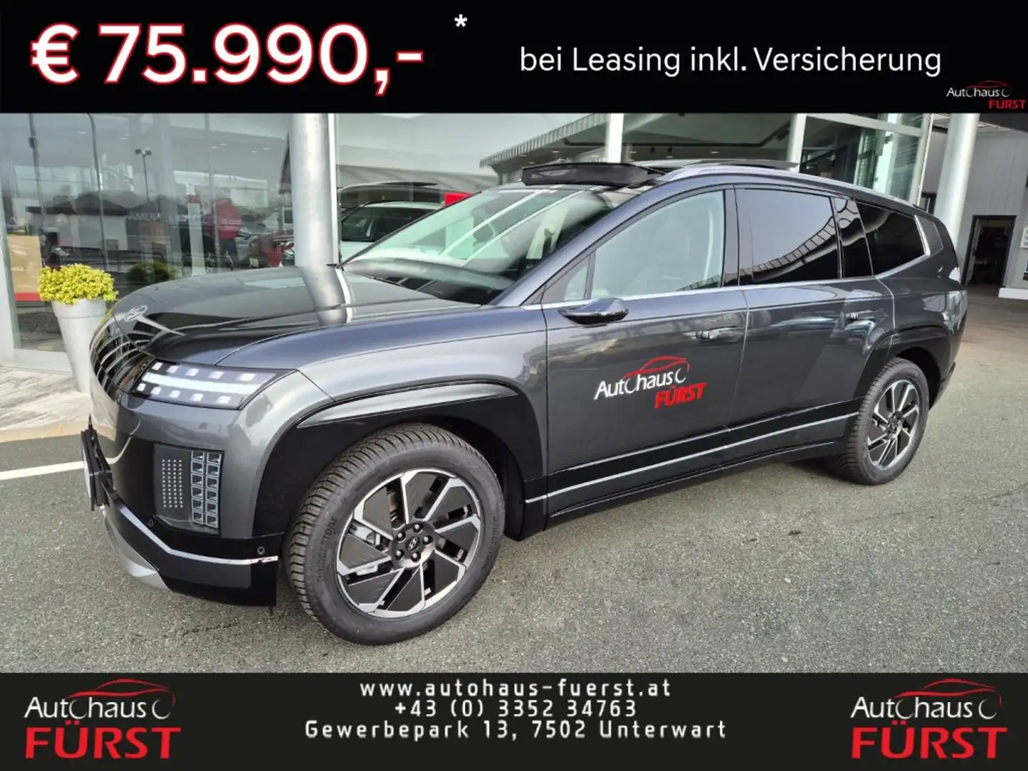 Hyundai IONIQ 9 Prestige Line 110 kWh 4WD 96p72-O1/2/3 Grau - 1