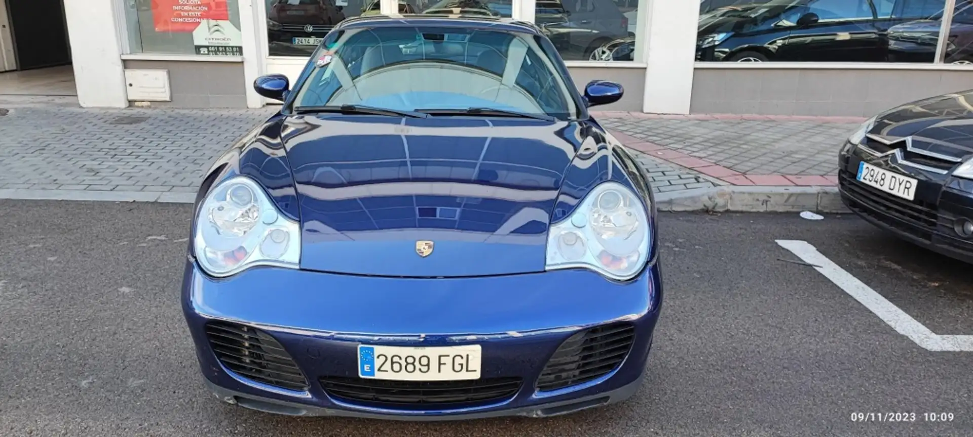 Porsche 911 Turbo Tiptronic S Blauw - 1