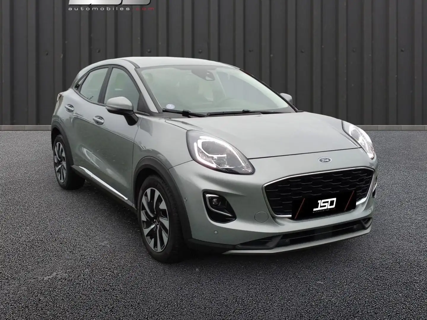 Ford Puma Puma 1.0 Flexifuel 125 ch mHEV S\u0026S BVM6 Titanium Gris - 1