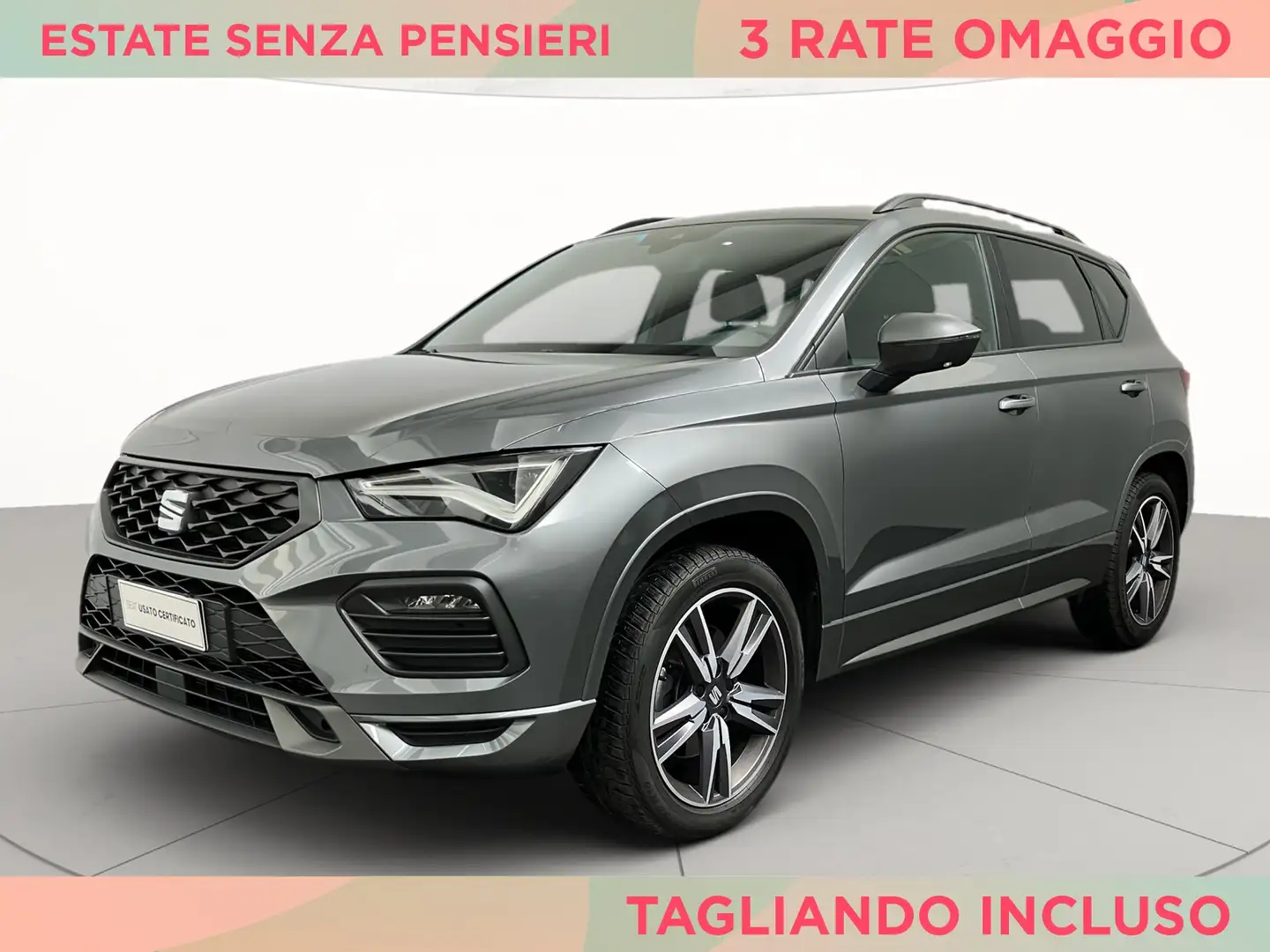 SEAT Ateca 2.0 tdi fr 4drive 150cv dsg Grigio - 1