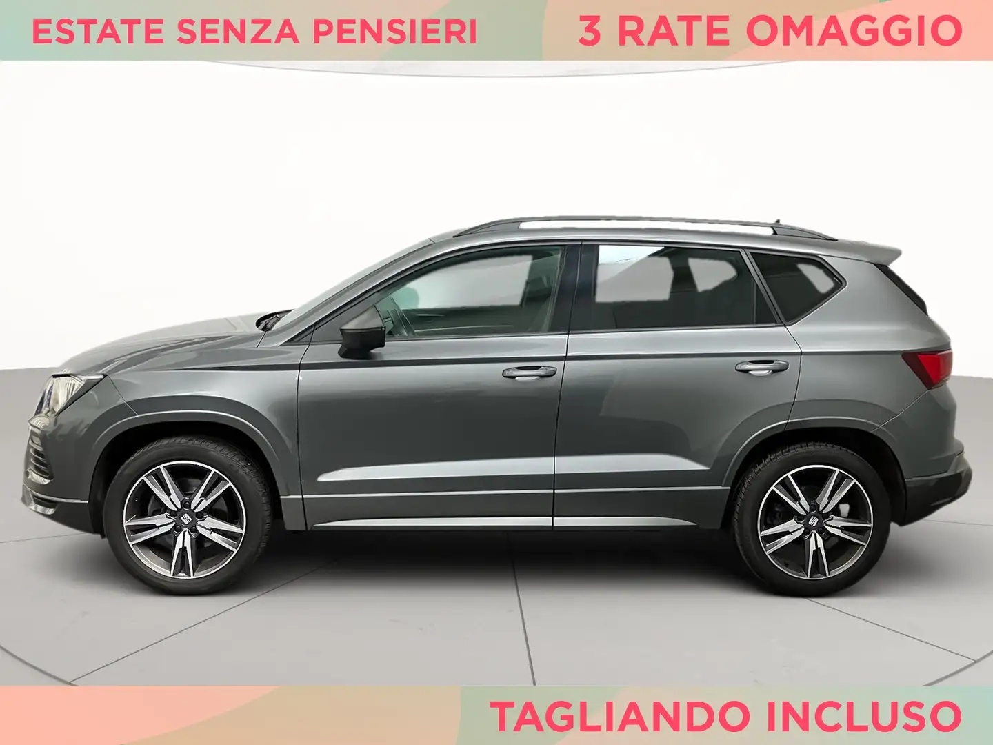 SEAT Ateca 2.0 tdi fr 4drive 150cv dsg Grigio - 2