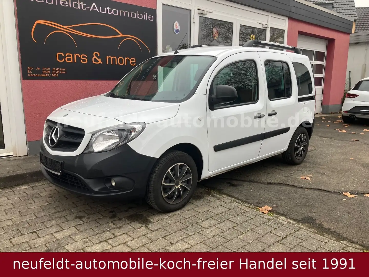 Mercedes-Benz Citan 109 CDI lang Tourer Klima PDC NAVI Weiß - 1