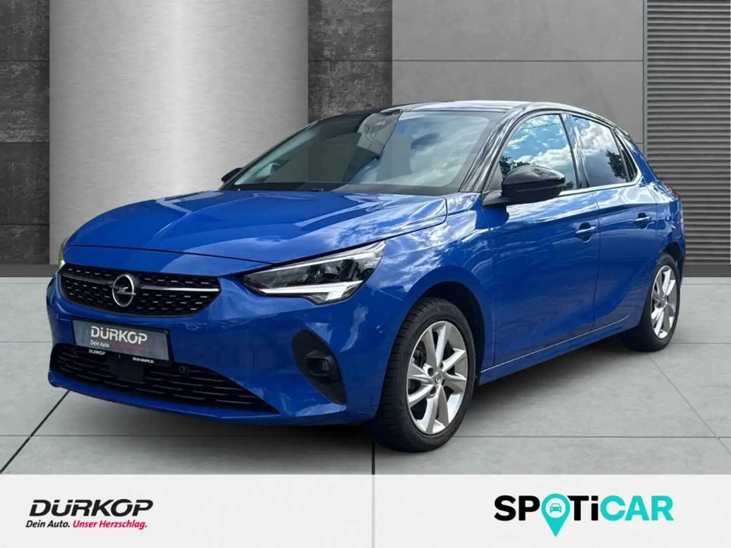 Opel Corsa Elegance 8-AT LED Apple CarPlay Android Auto Klima Blau - 1