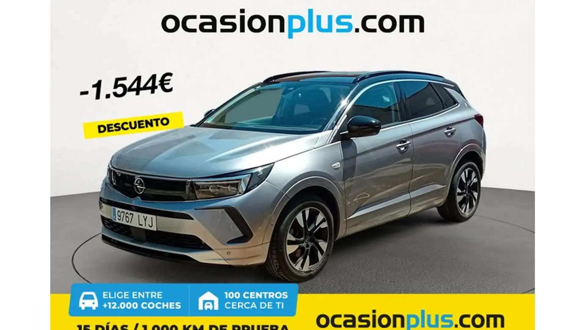 Opel Grandland 1.2T S&S Ultimate Aut. 130 Gris - 1