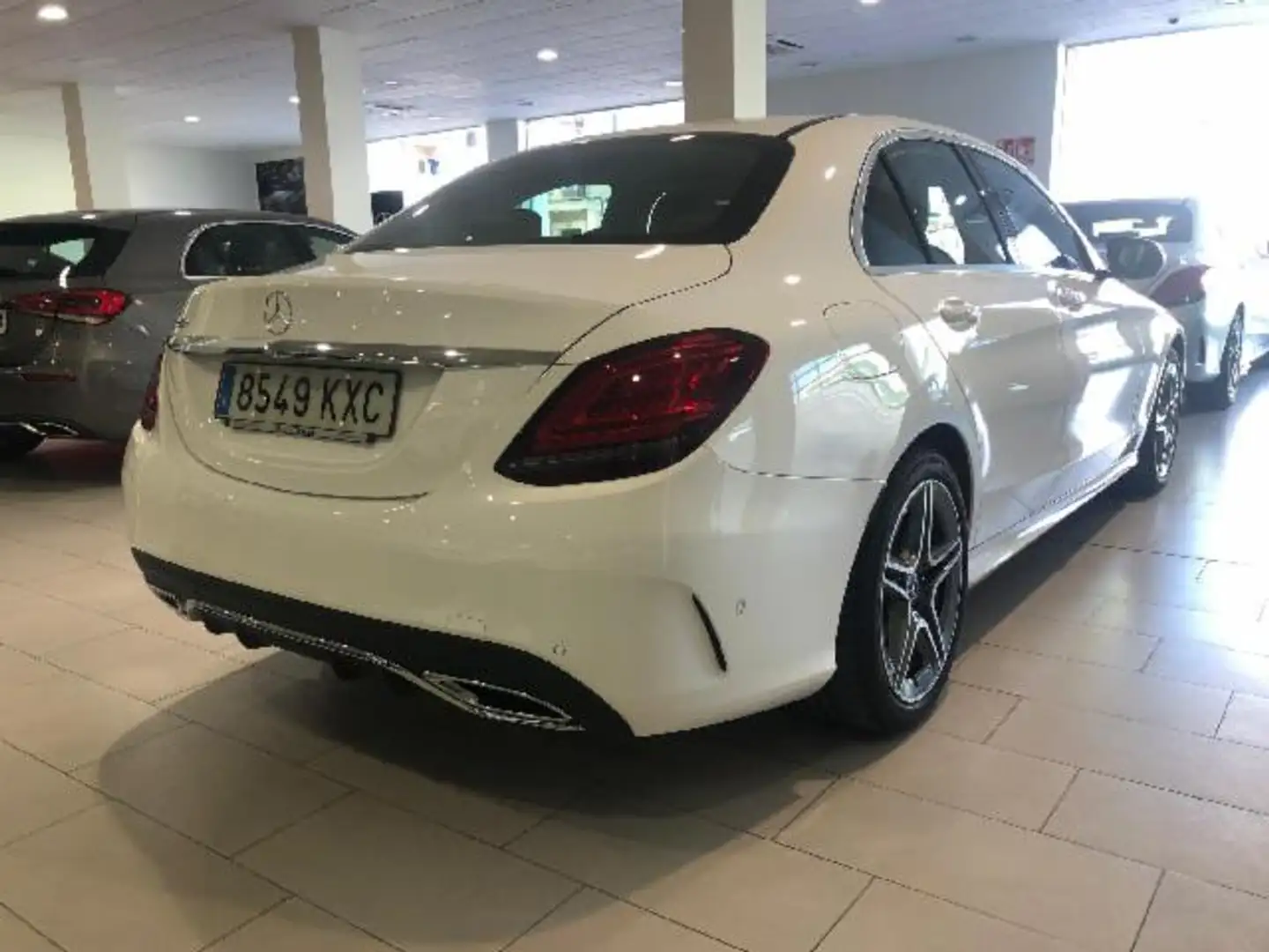 Mercedes-Benz C 200 CLASS D AMG LINE AUTO 160 5P Blanco - 2