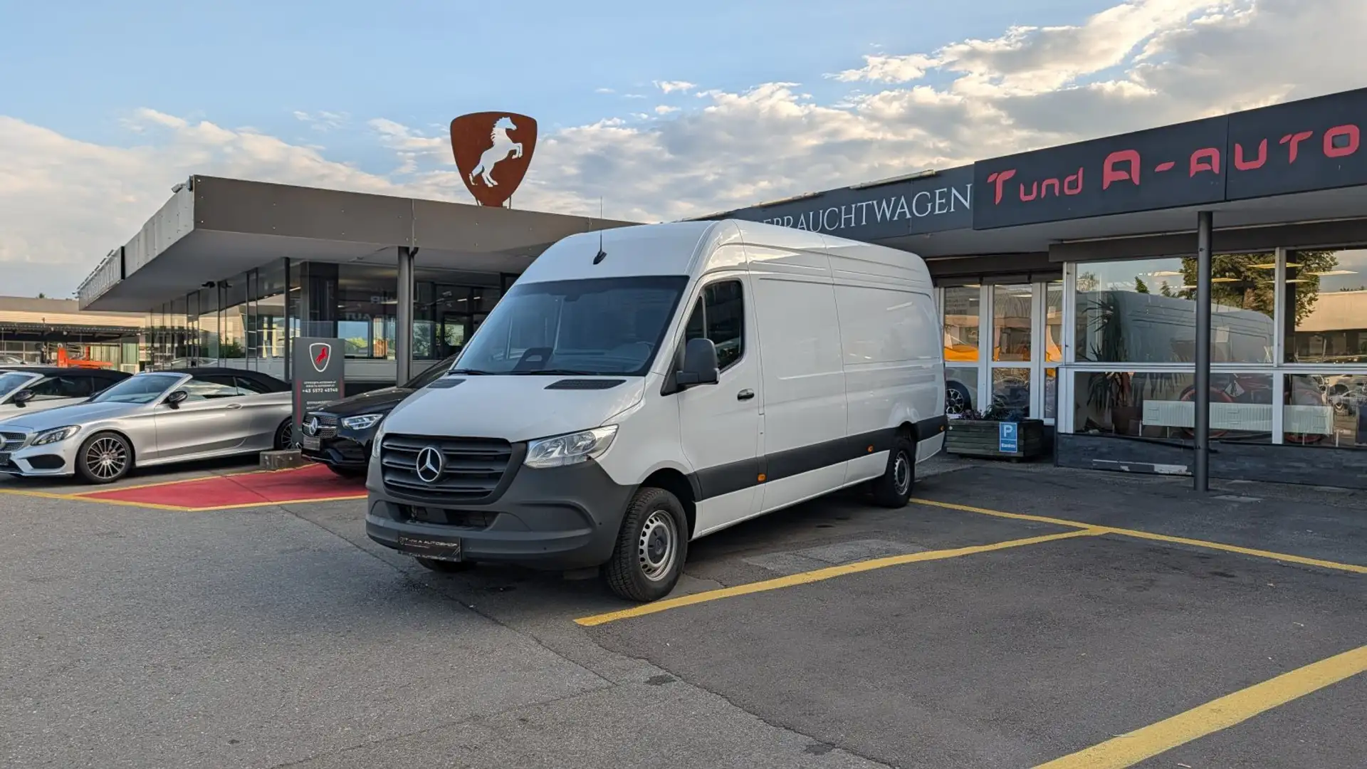 Mercedes-Benz Sprinter 317 CDI Pro Lang Aut. *Kamera*Navi*Sitzheizung* Weiß - 1