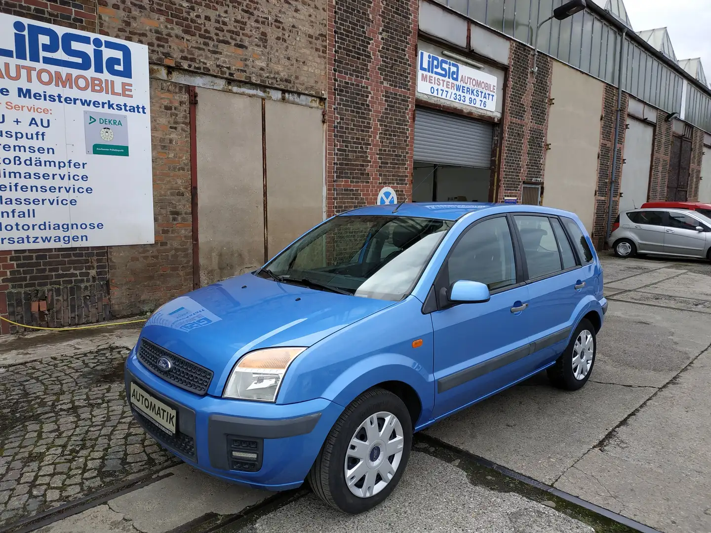 Ford Fusion 1.6 Automatik/ TÜV NEU/ 8-fach bereift/ ALU Blau - 1