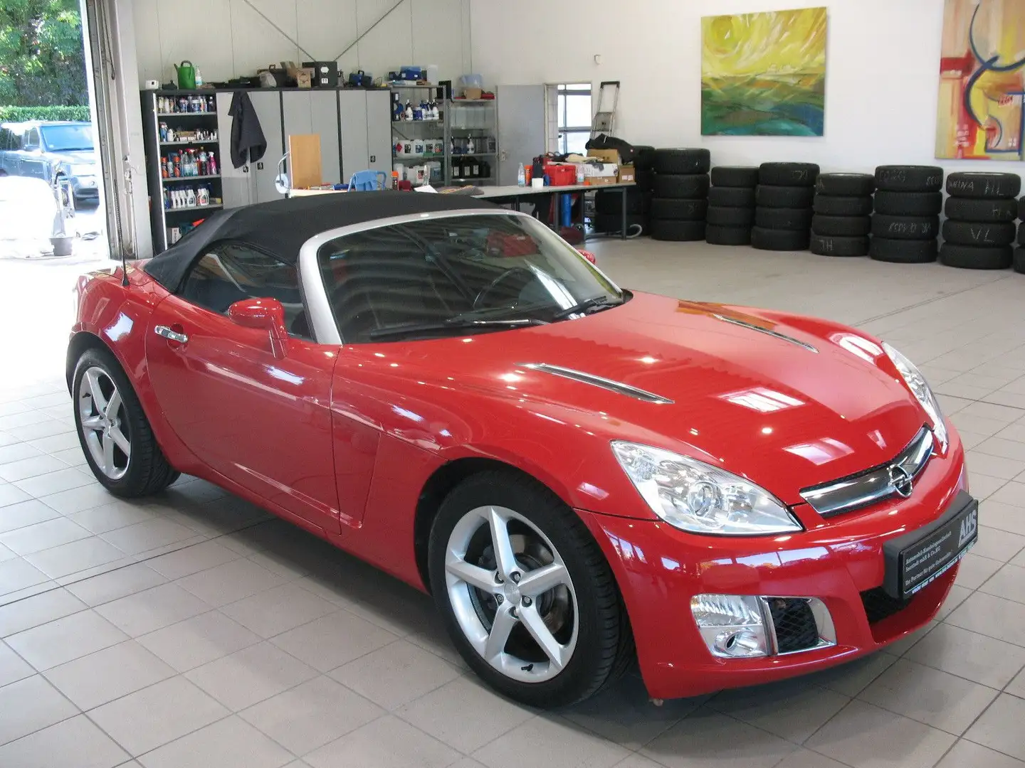 Opel GT 2.0 Turbo  *LEDER*KLIMA* Rojo - 2