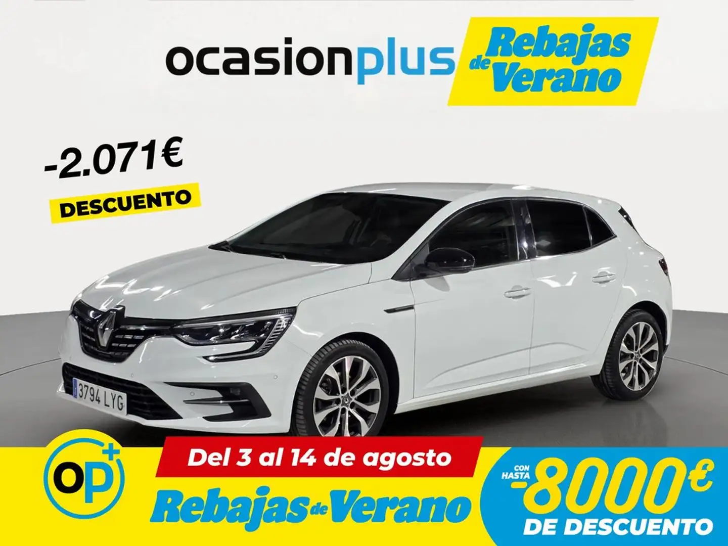Renault Megane 1.3 TCe GPF Zen Fast Track 103kW Blanco - 1