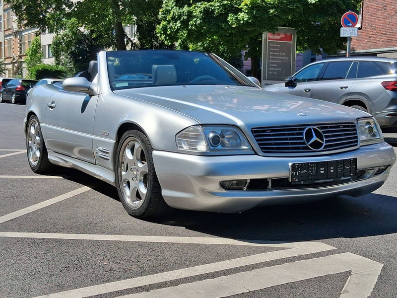Mercedes-Benz SL 500 500 SL R129 „Silver Arrow“ Edition Scheckheft!