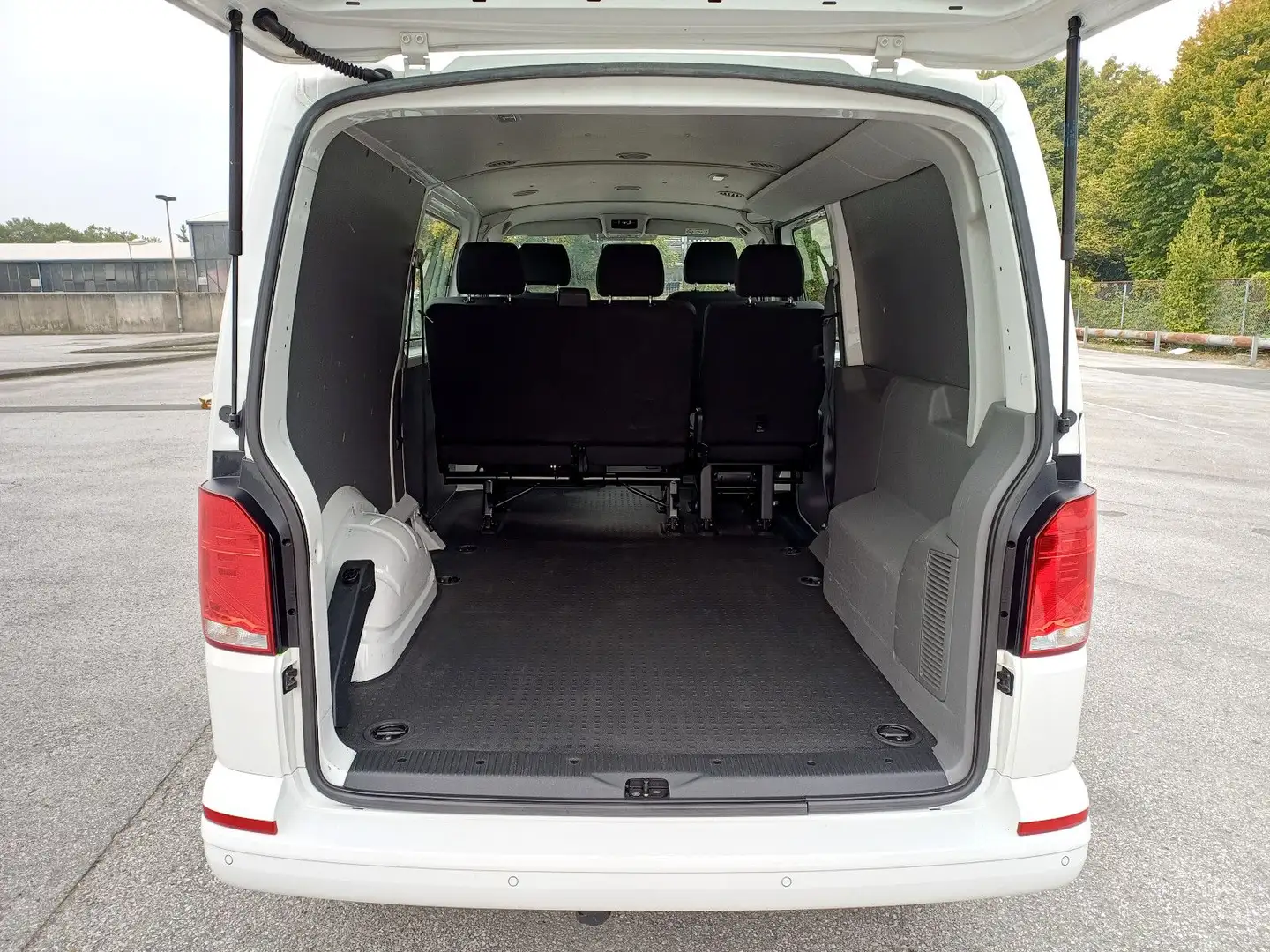 Volkswagen T6 Kombi T6.1 Transporter Kombi Mixto lang 5-Sitzer/DSG Weiß - 2
