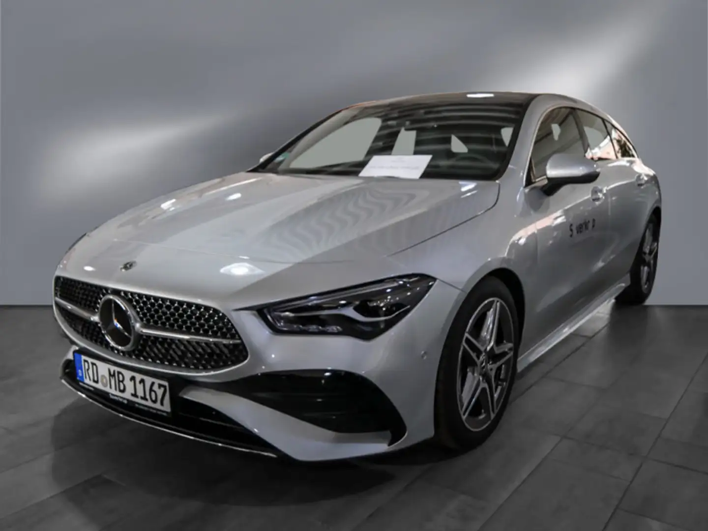 Mercedes-Benz CLA 200 SB AMG Distr Pano Kamera elHeckk Keyless Silber - 1