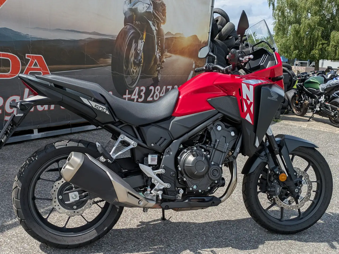 Honda NX 500 Rouge - 2