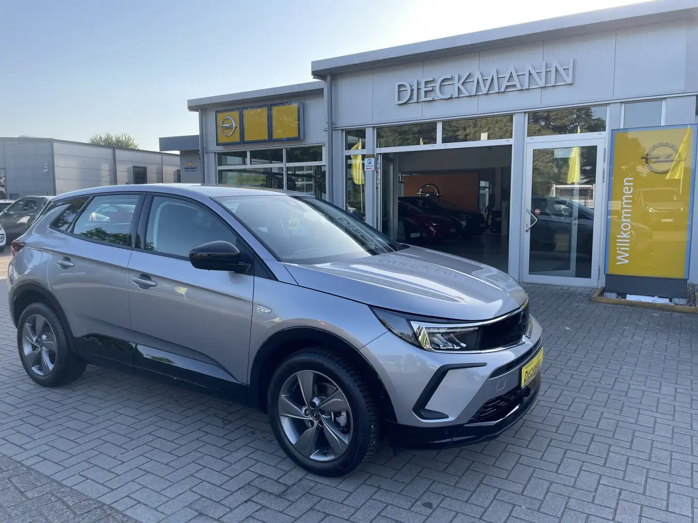 Opel Grandland GS Navi AHK SHZ 360° Cam LED Allwetter Grijs - 2
