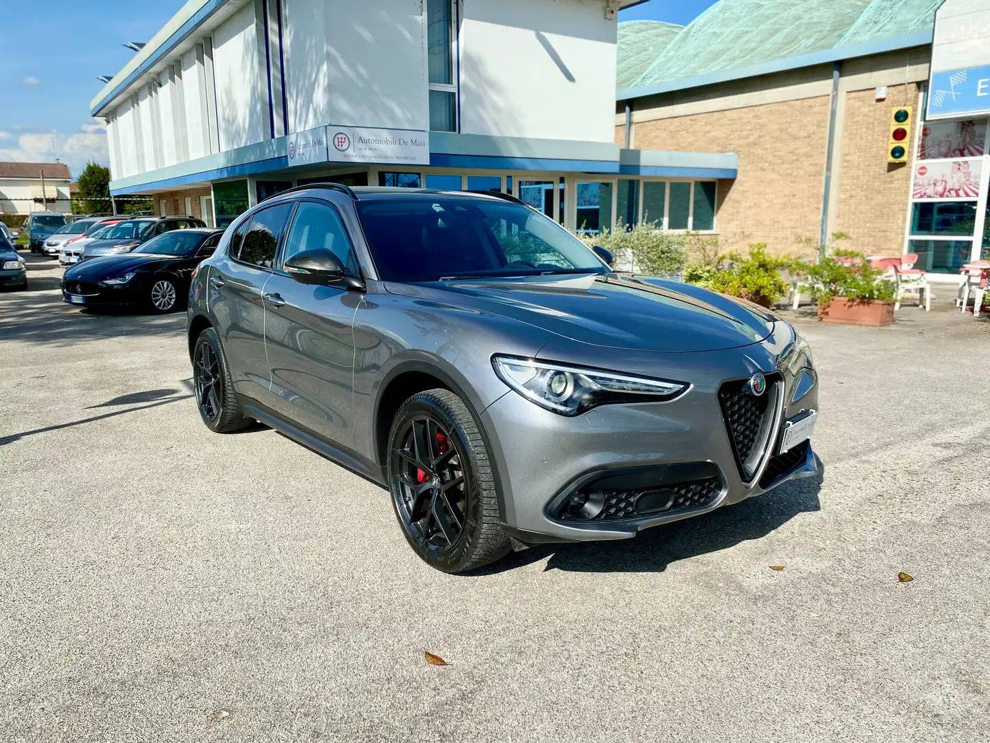 Alfa Romeo Stelvio 2.2 t B-Tech Q4 210cv auto Gris - 1