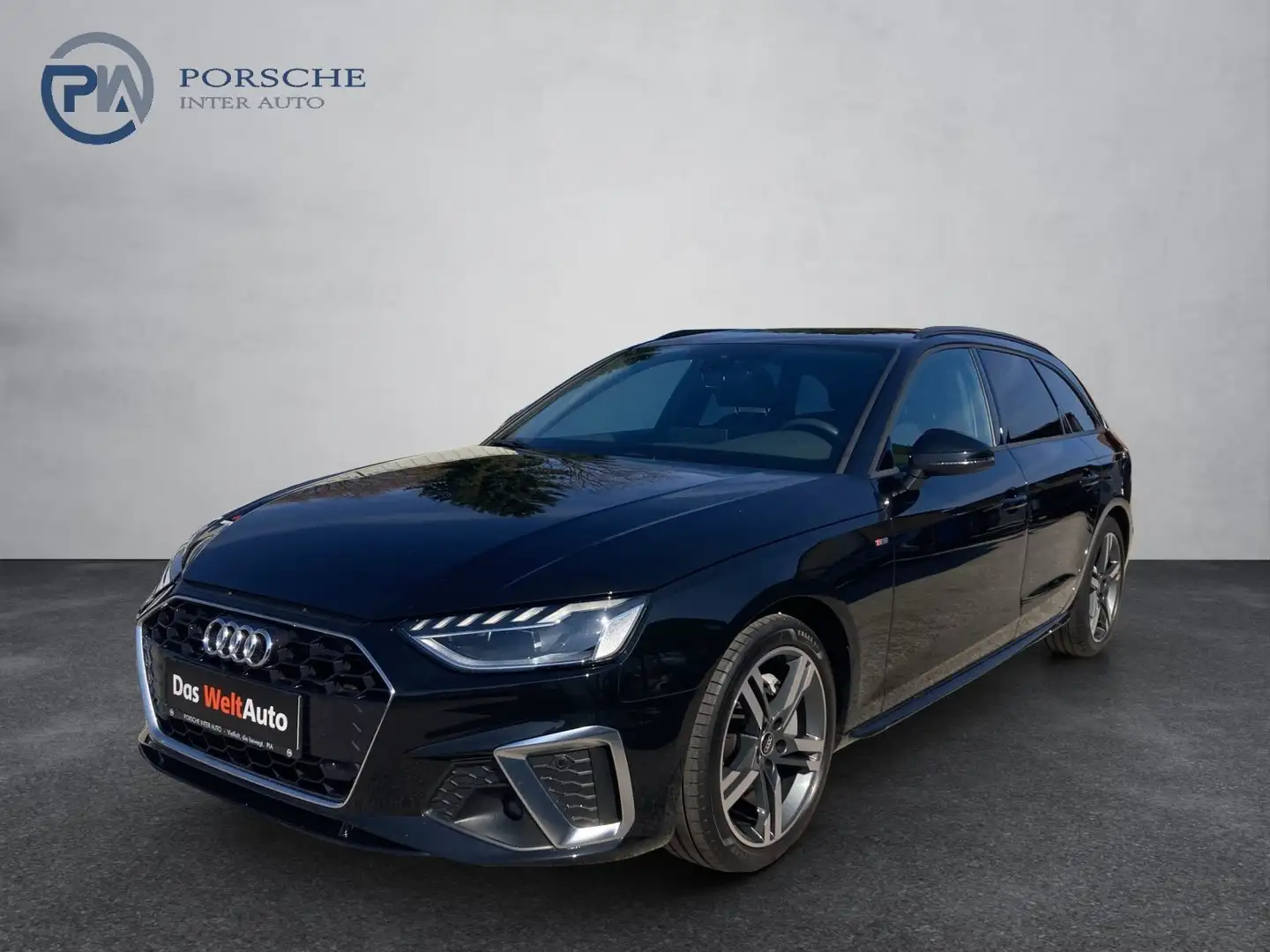 Audi A4 40 TDI S line Schwarz - 1