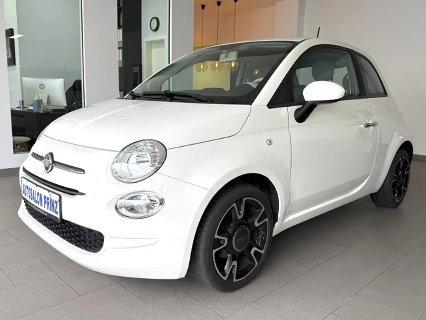 Fiat 500 AUTOM KLIMA ALU APPLECARPLAY Weiß - 1