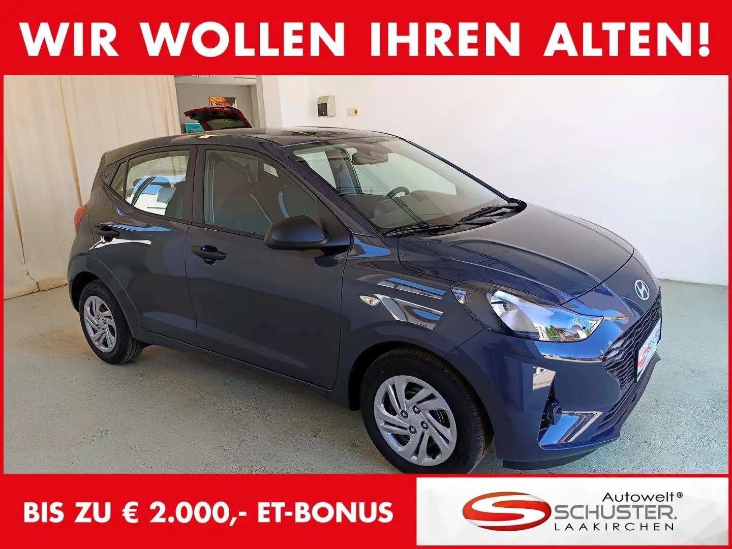 Hyundai i10 Smart Line 1,0 MT a5bs1-OO1 Grau - 1