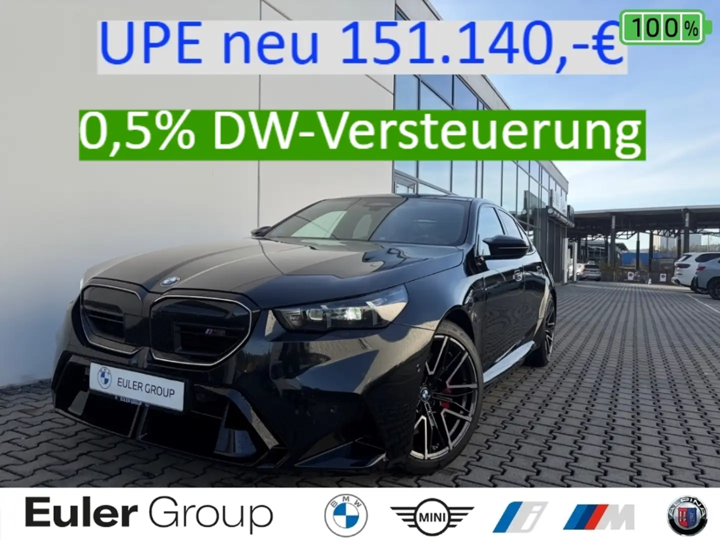 BMW M5 Limo 20''/21'' MF-Sitze belüftet B&W Pano 4xSHZ DA Schwarz - 1