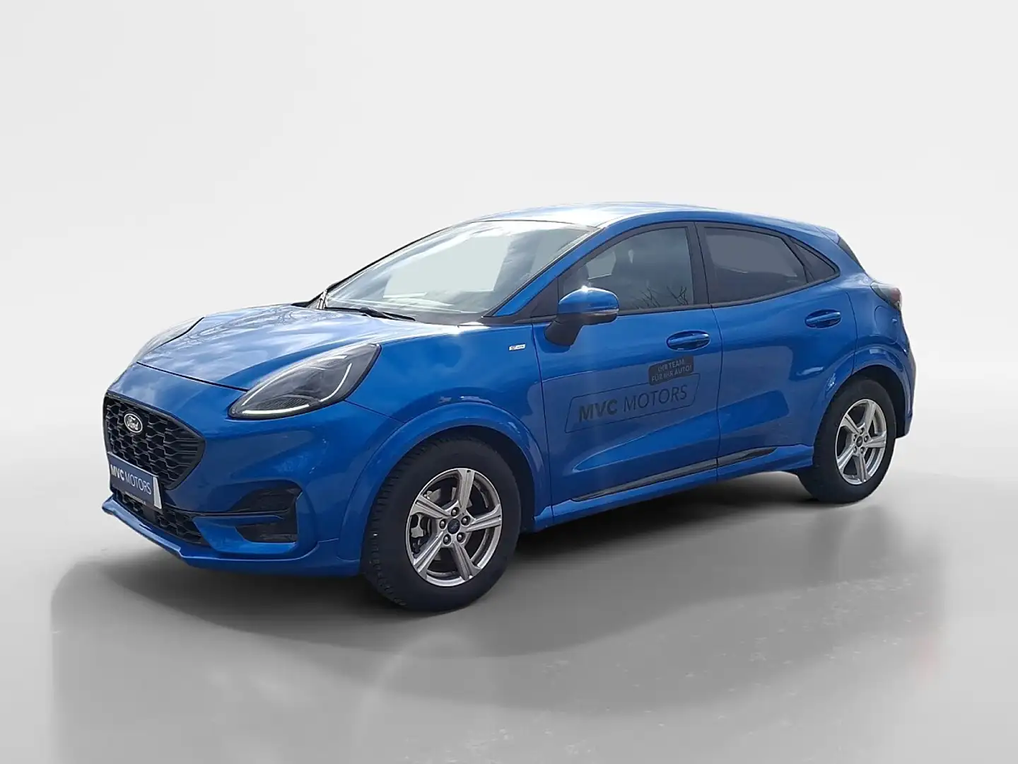 Ford Puma 1.0 l EcoB. Hybrid 92kW ST-Line Automatik Blau - 2