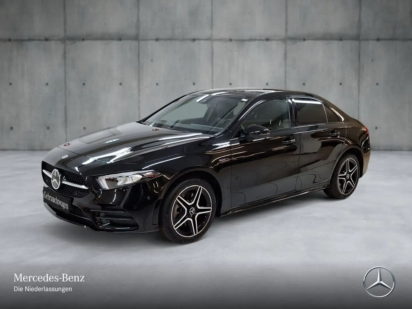 Mercedes-Benz A 250 e Lim EDITION 2020+AMG+NIGHT+PANO+LED+KAMERA Zwart - 2