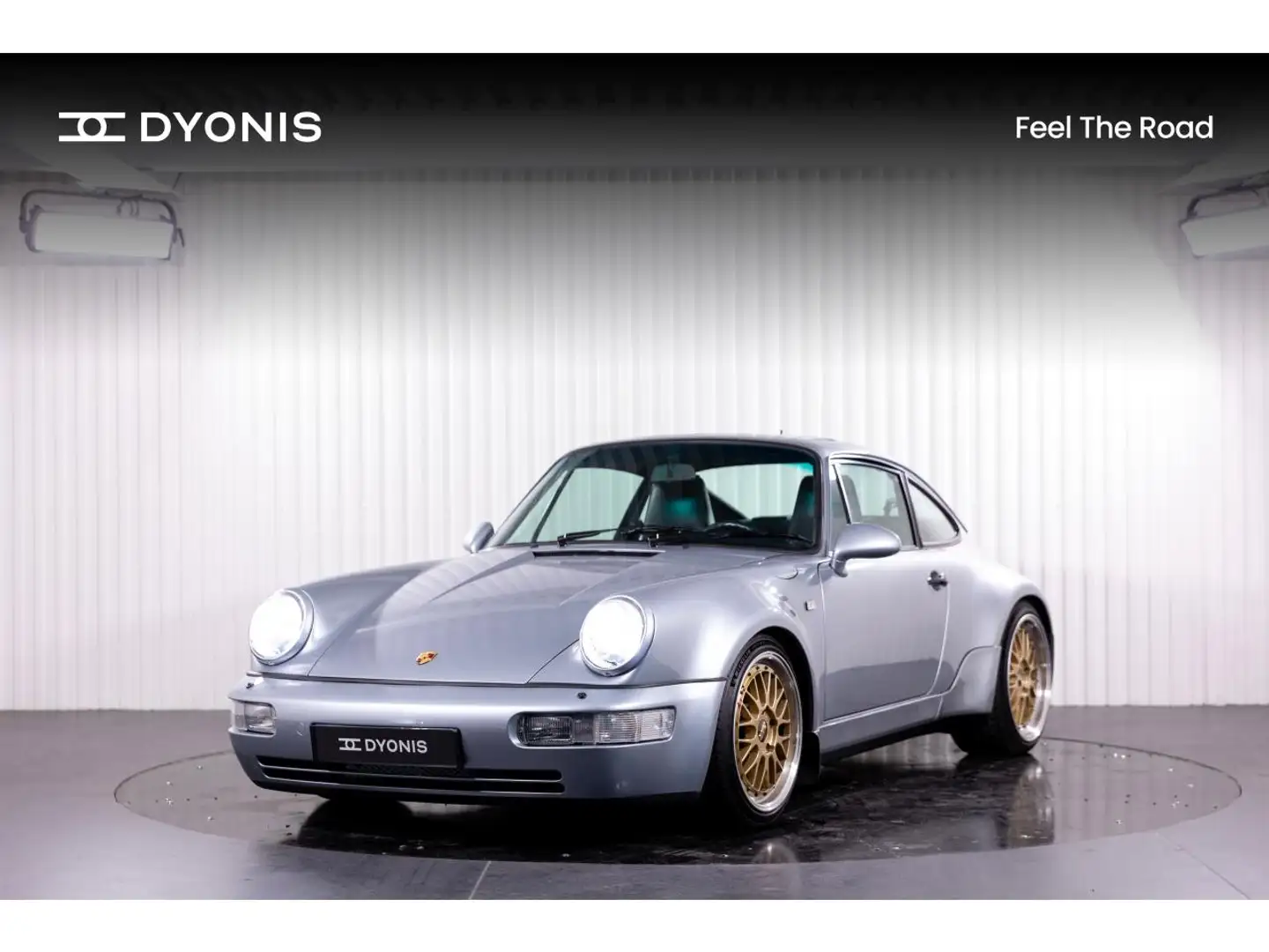 Porsche 911 964 Carrera 4 Turbo Look Usine 3.6L 250CV Grau - 1
